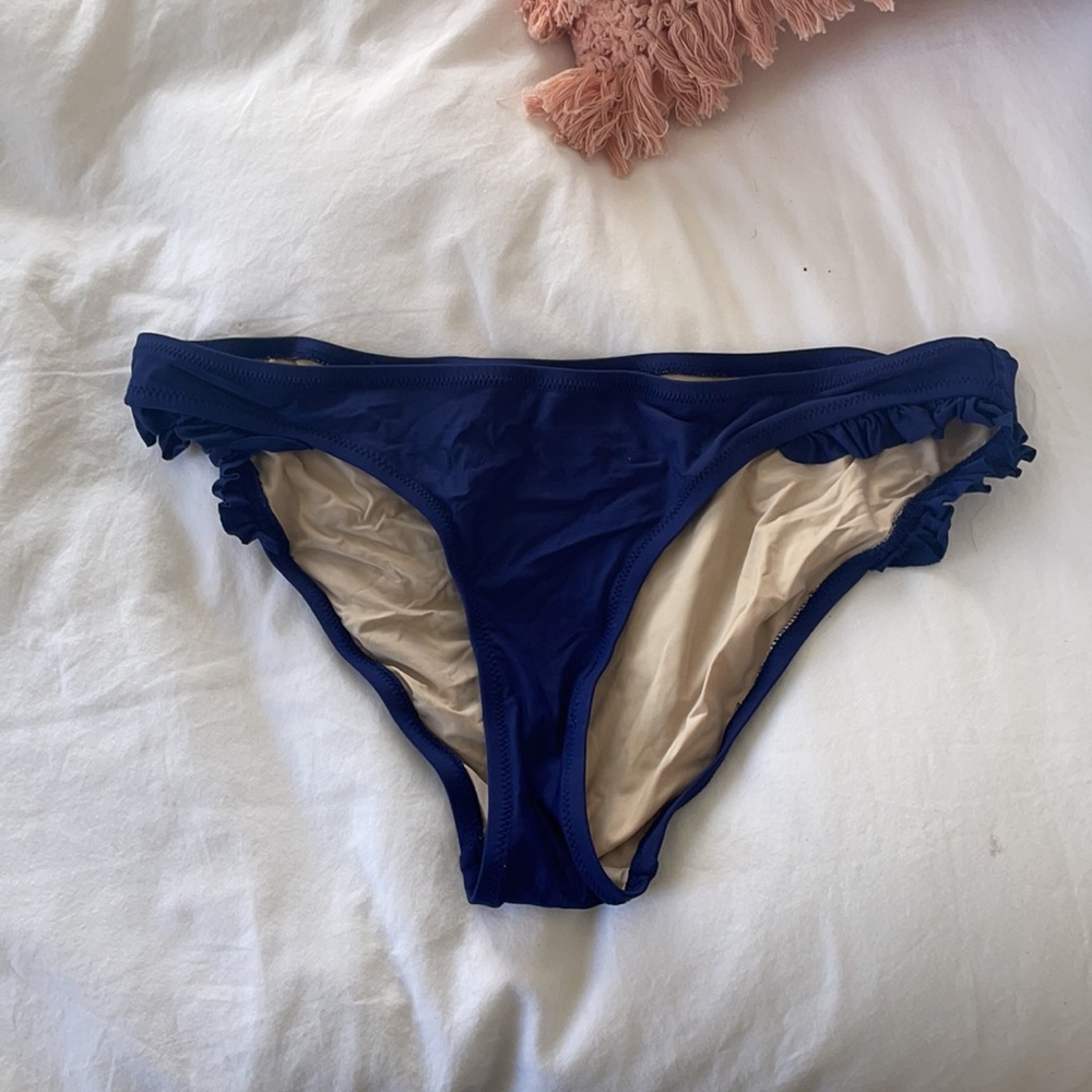 J.Crew Ruffle bathing suit bottoms - Picture 3 of 3